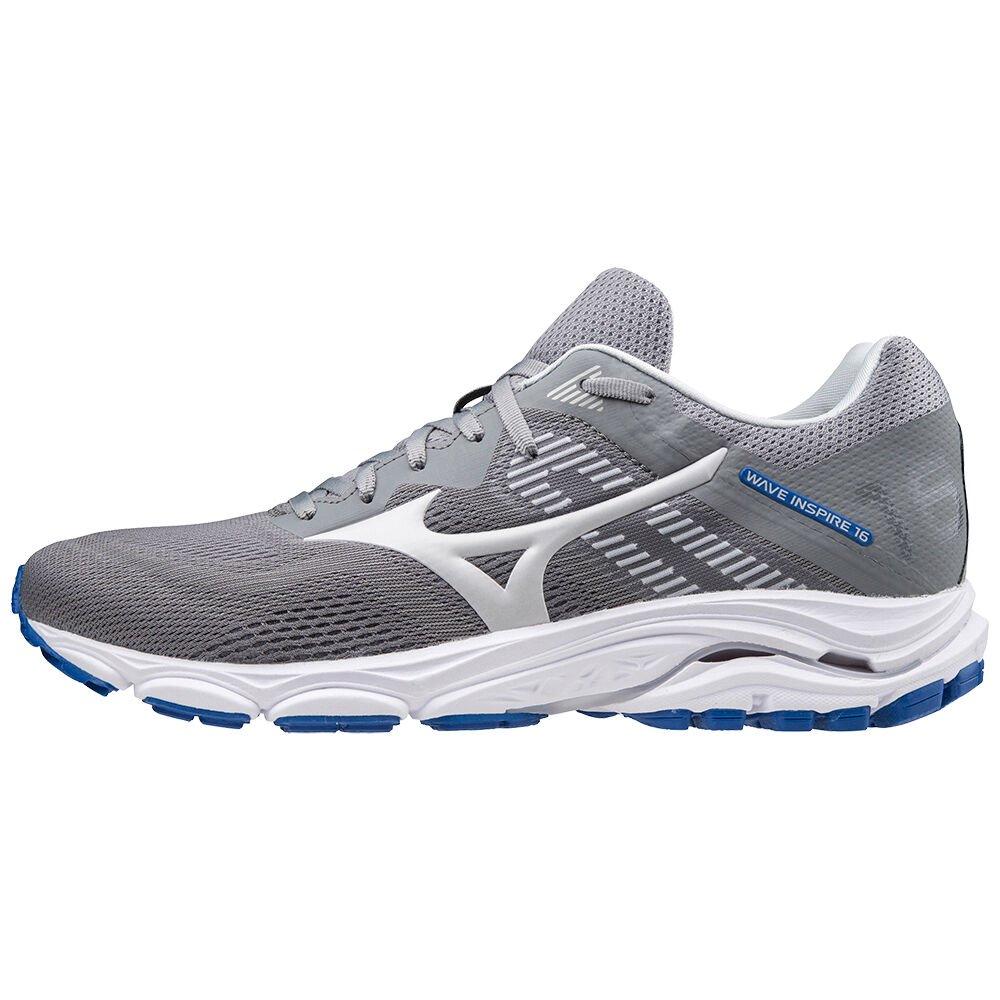 Mizuno Men's Running Shoes Wave Inspire 16 Grey - HFWLYVQ-70